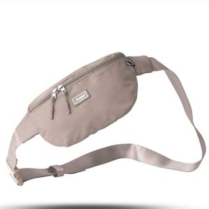 Tan Fanny Pack with Adjustable Strap
